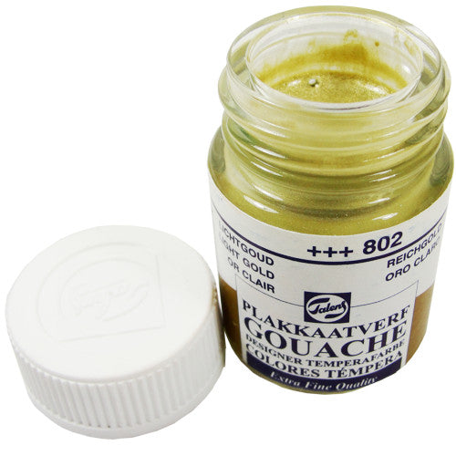 Tinta Guache Para Caligrafia Talens 16ml 802 Light Gold